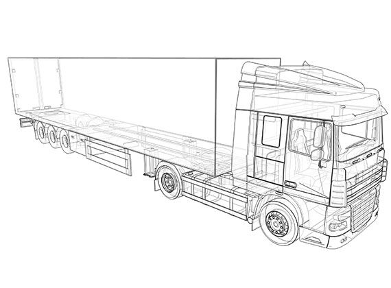 Planos de camión LOYAL-TRANS